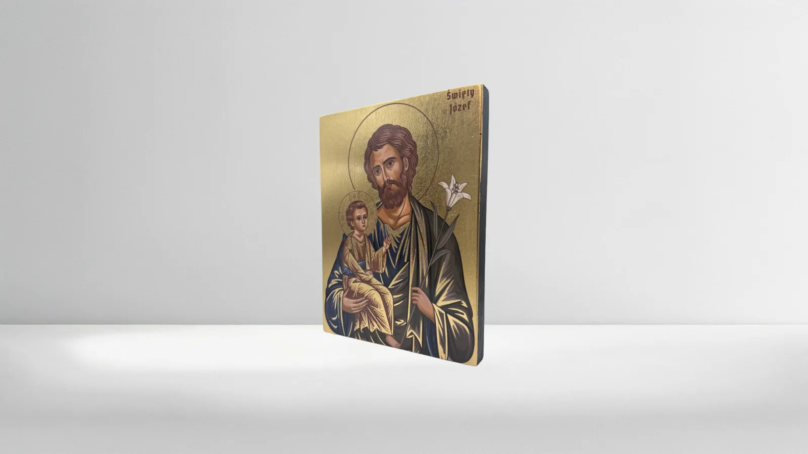 Ikony - Swiety Jozef z dzieciatkiem.webp